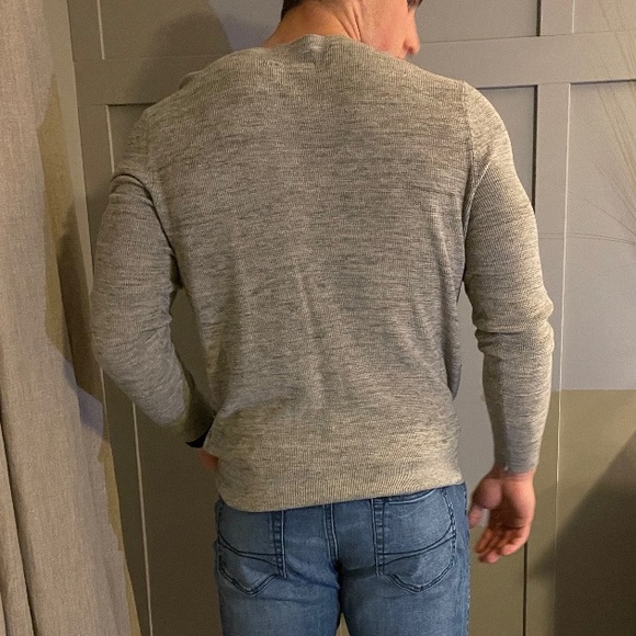 All Saints sweater size L gray - Picture 2 of 2